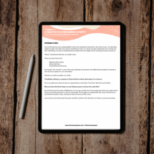 10 Minutes to Overcoming Anxiety Bible Devotional