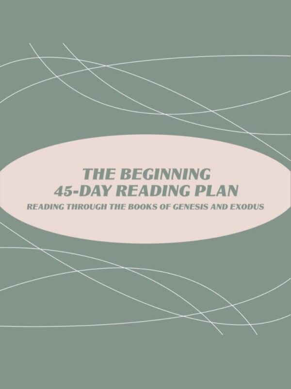 The Beginning 45 Day Reading Plan with The Chara Project