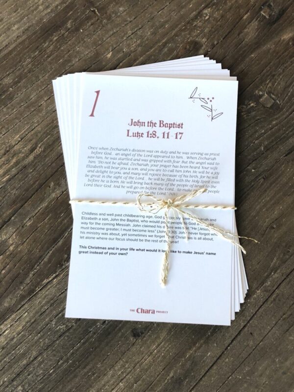 Hope Has Come a 12 Day Journey through the Christmas Story cards