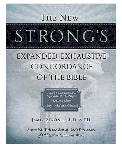 Strongs Concordance