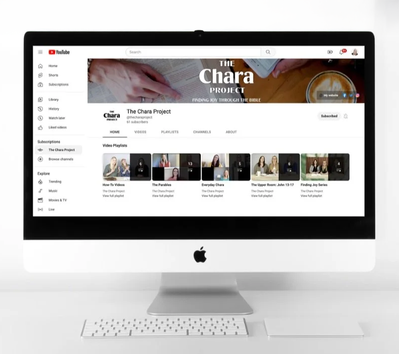 Subscribe to The Chara Project Youtube page - How to Study the Bible